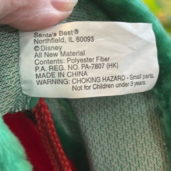 Christmas Vintage Disney Stockings Tigger Only - Picture 3 of 4